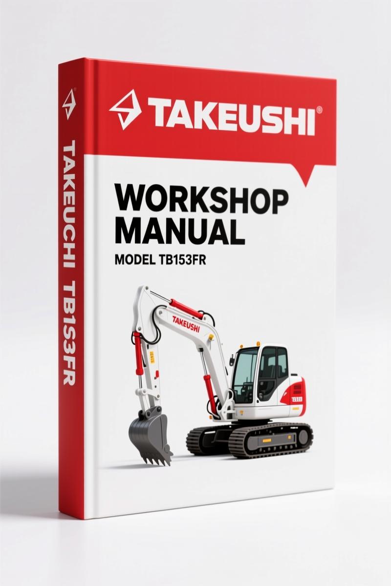 Takeuchi TB153FR 2007 Parts Catalog – 42-Page Factory Index