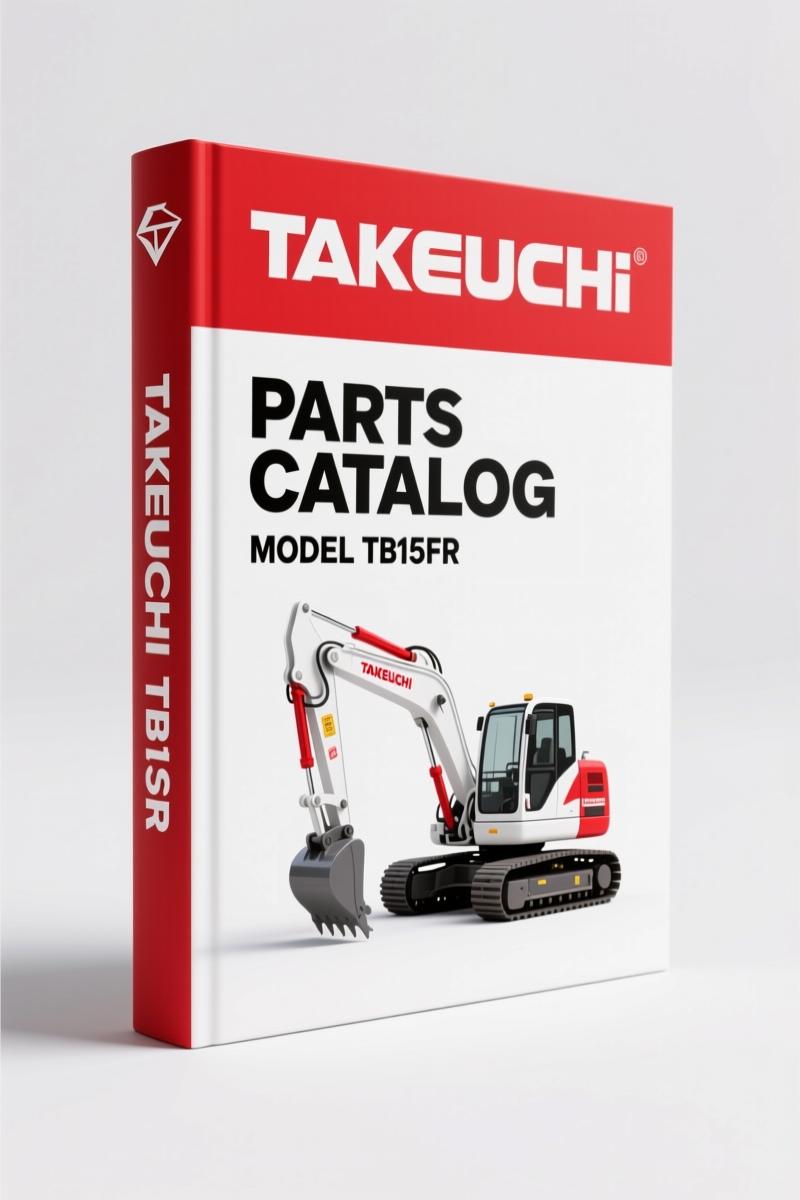 Takeuchi TB15FR Operators Manual – 164-Page Factory Document for Compact Excavator