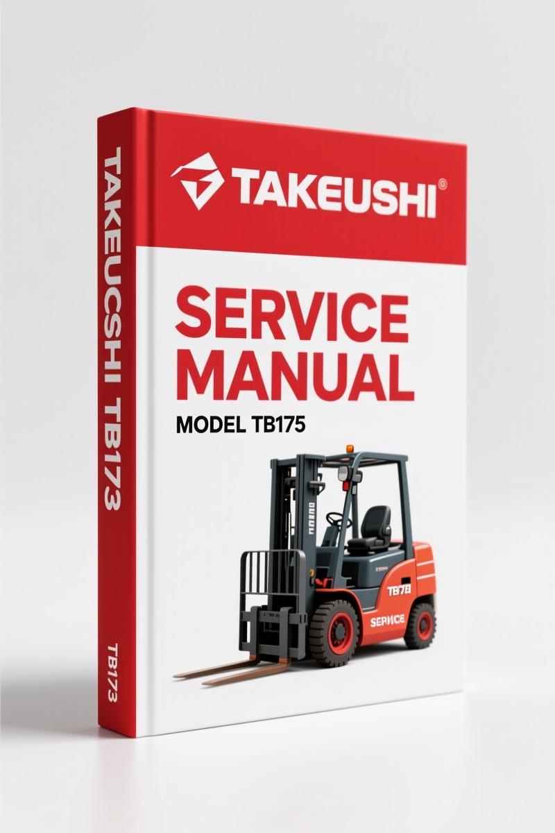 Takeuchi TB175 Operators Manual – 225 Pages of OEM Safety & Control Specs