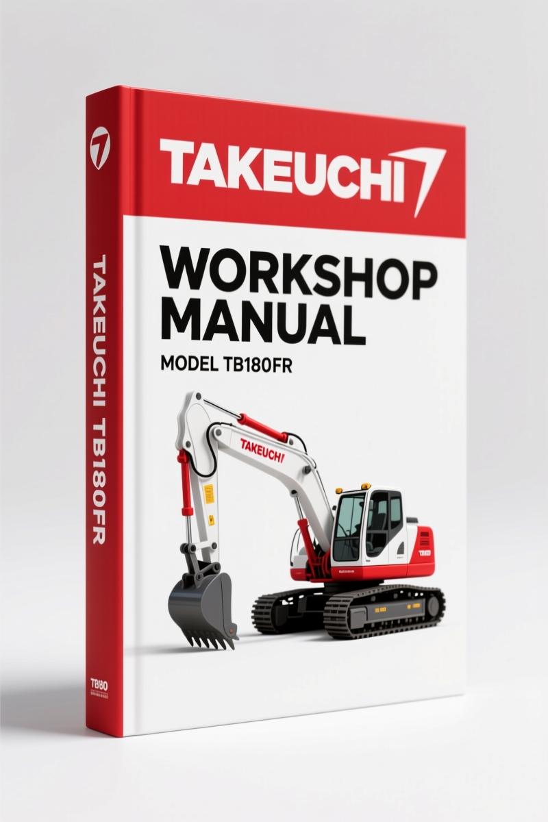 Takeuchi TB180FR Parts Catalog – 359-Page OEM Exploded-View Index
