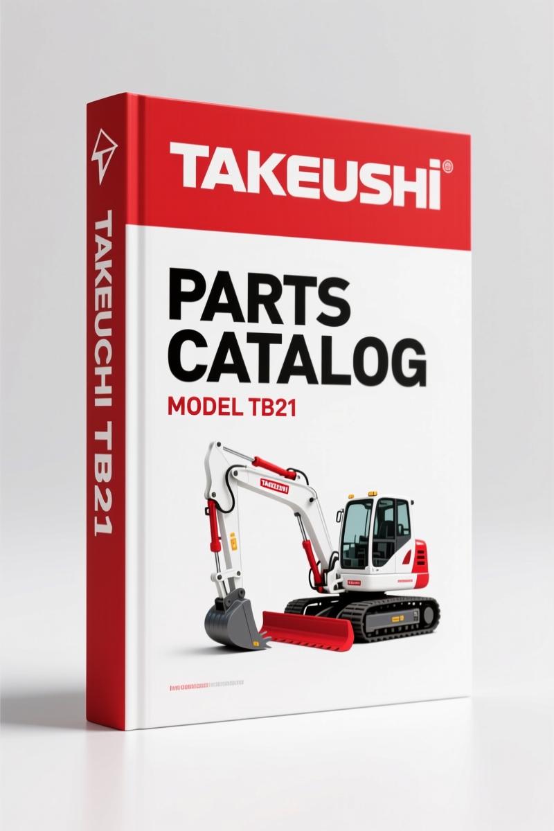 Takeuchi TB21 Parts Catalog – 198-Page OEM Exploded-View Parts Index