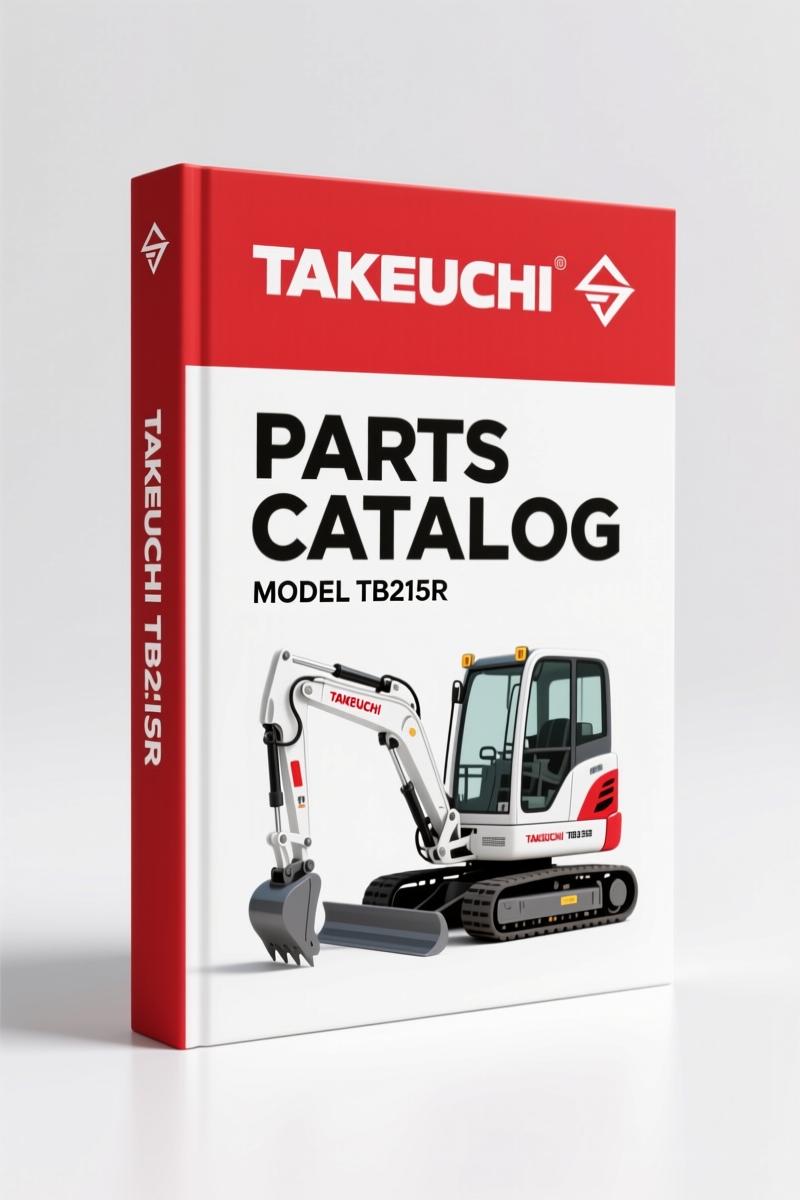 Takeuchi TB215R Operators Manual – 205 Pages Factory Specs
