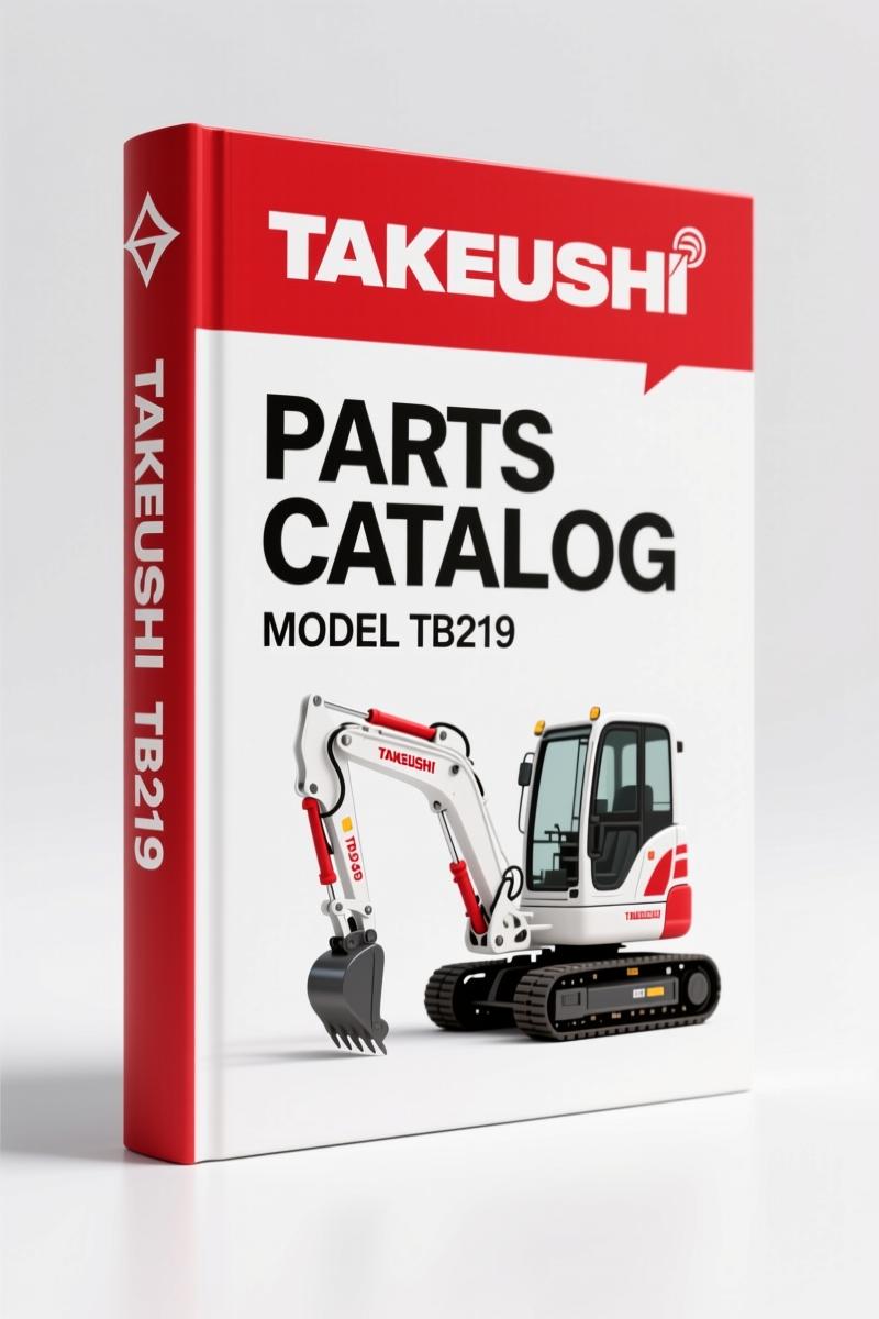 Takeuchi TB219 Operators Manual – Factory Operator Instructions