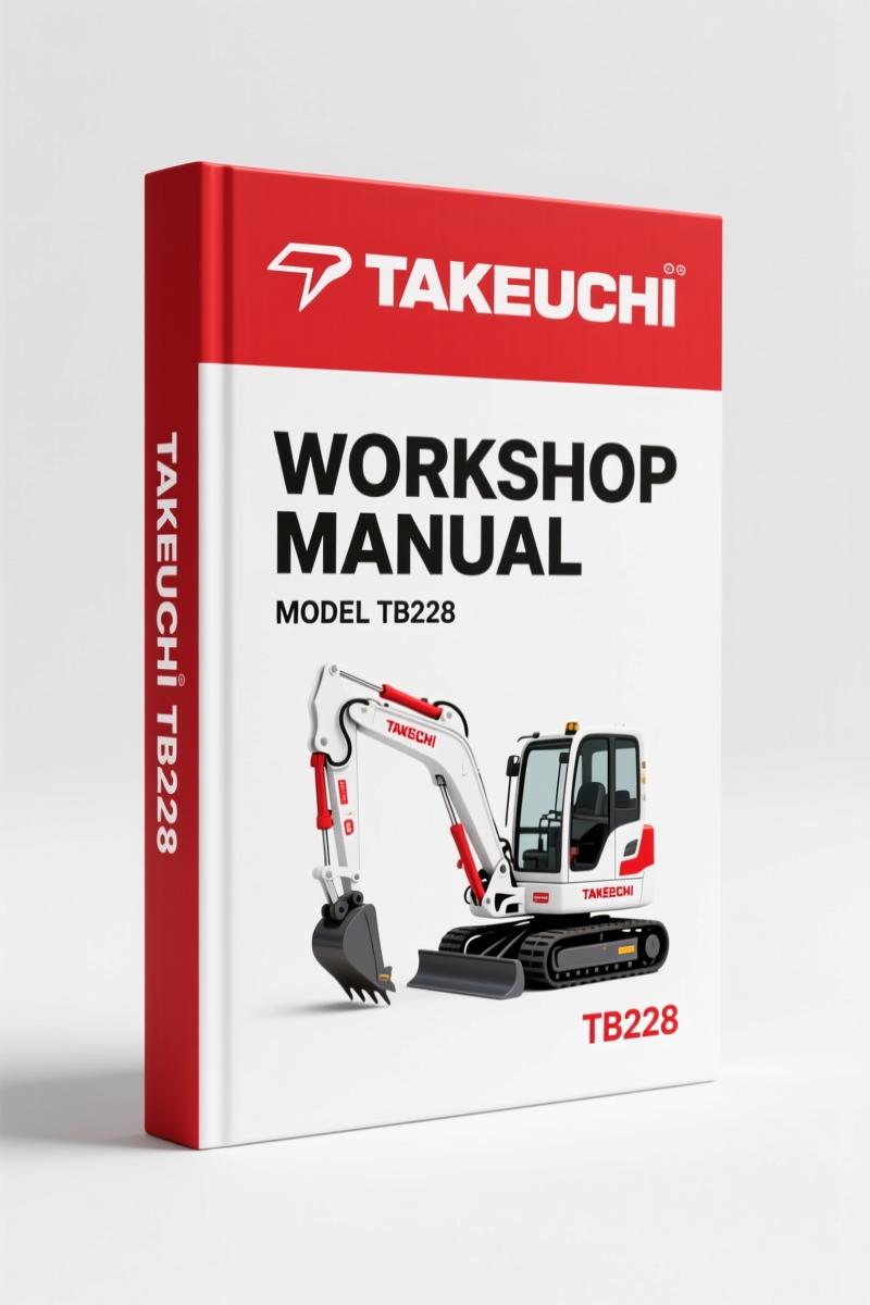 Takeuchi TB228 Parts Catalog - 527-Page OEM Exploded-View Index
