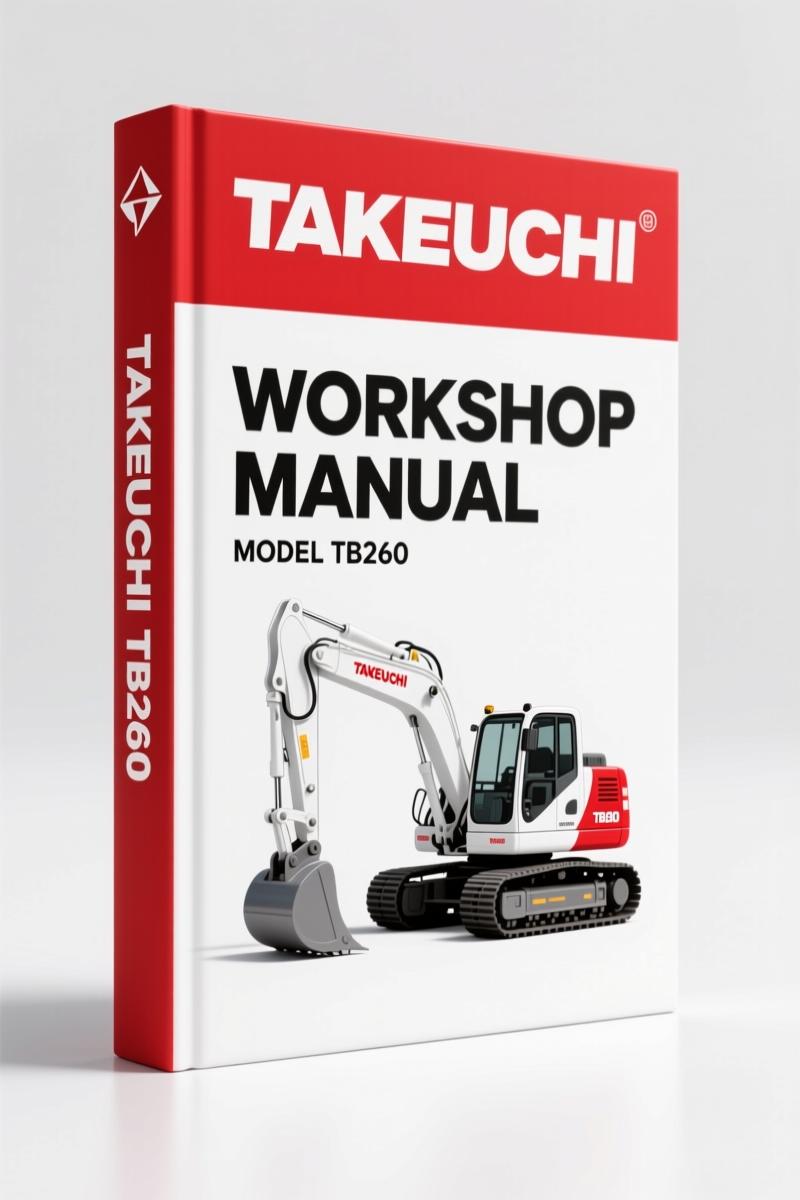 Takeuchi TB260 Parts Catalog – 523-Page OEM Exploded-View Index