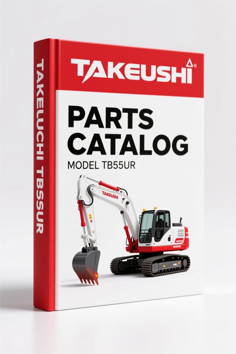 Takeuchi TB55UR Parts Catalog – 214-Page OEM Exploded-View Index