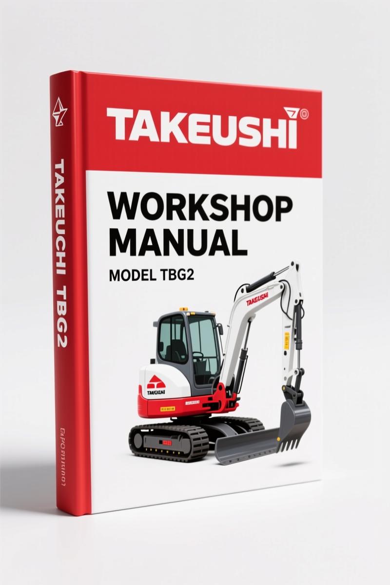 Takeuchi TBG2 Workshop Manual – 208-Page Factory Service Document