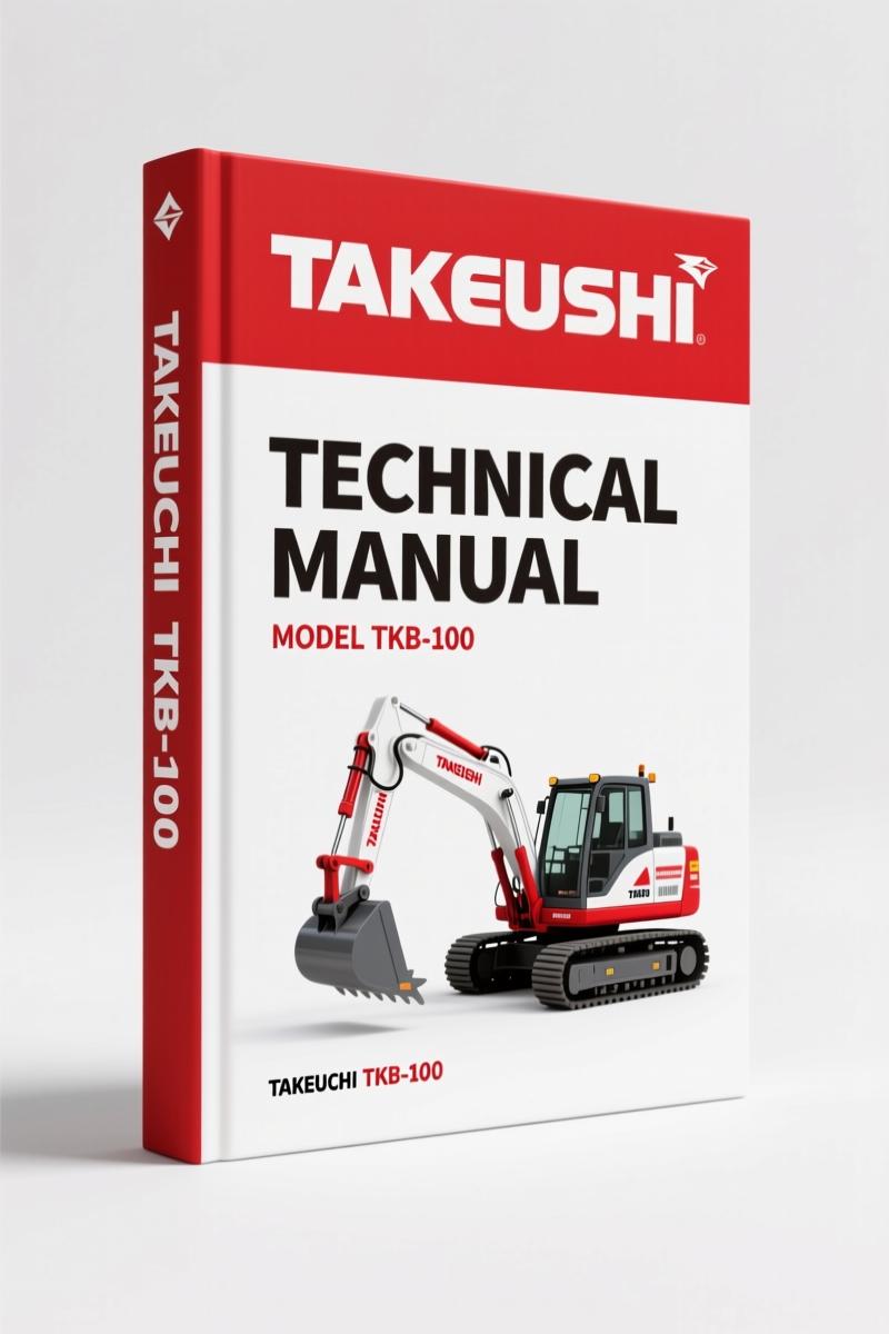 Takeuchi TKB-100 Technical Manual – 20 Page Factory Specs