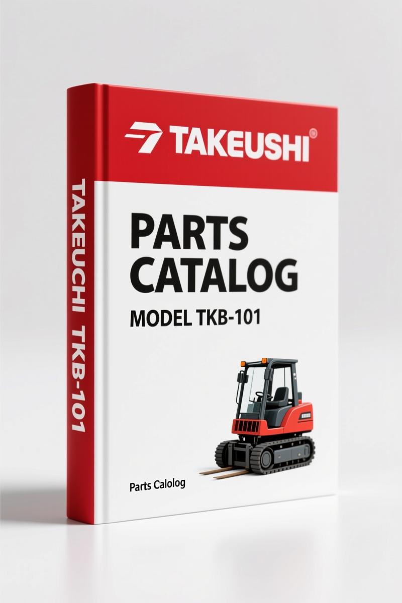 Takeuchi TKB-101, TKB-101S Parts Catalog – 36 Pages