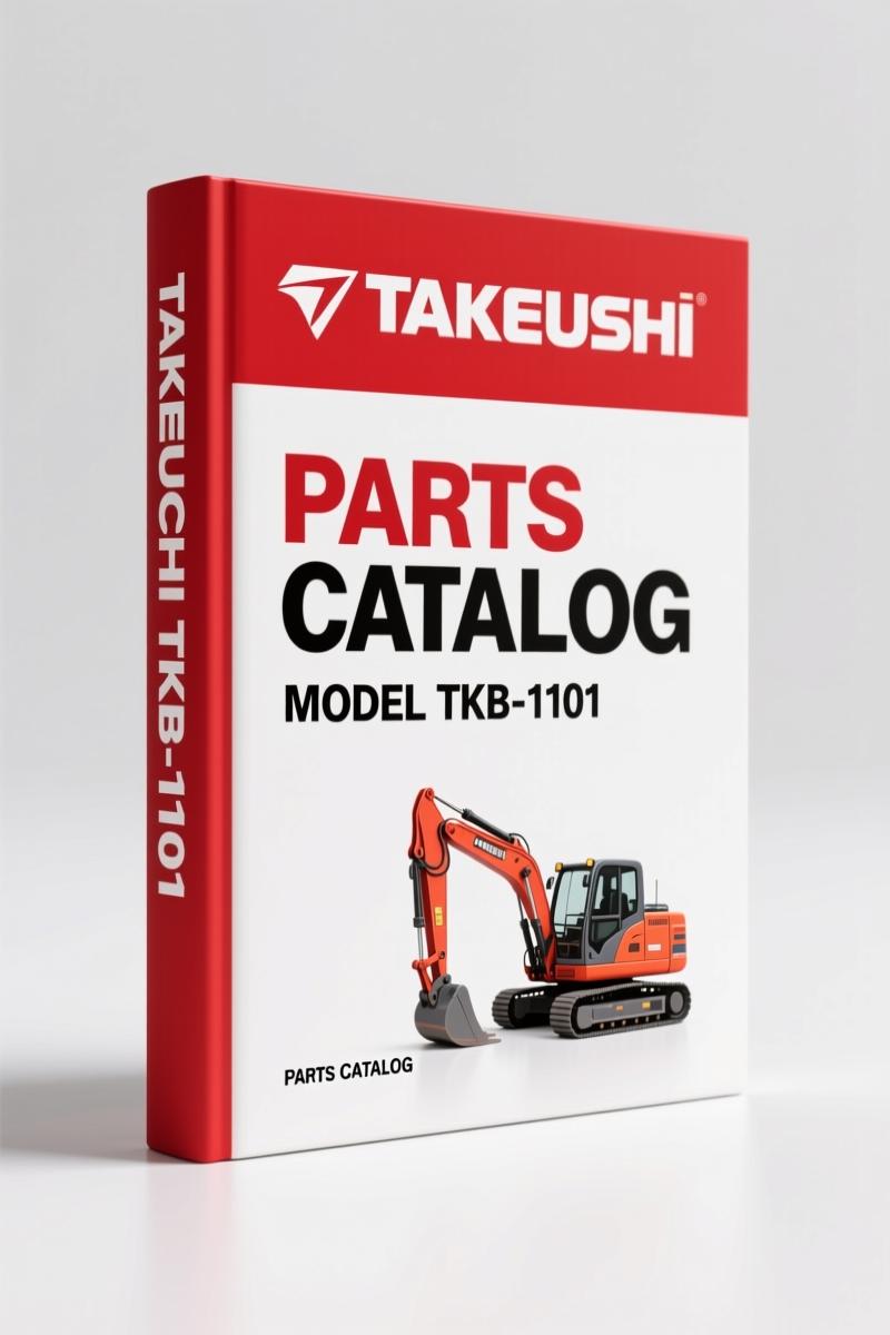 Takeuchi TKB-1101, TKB-1101S Parts Catalog – 32-Page OEM Exploded-View Index