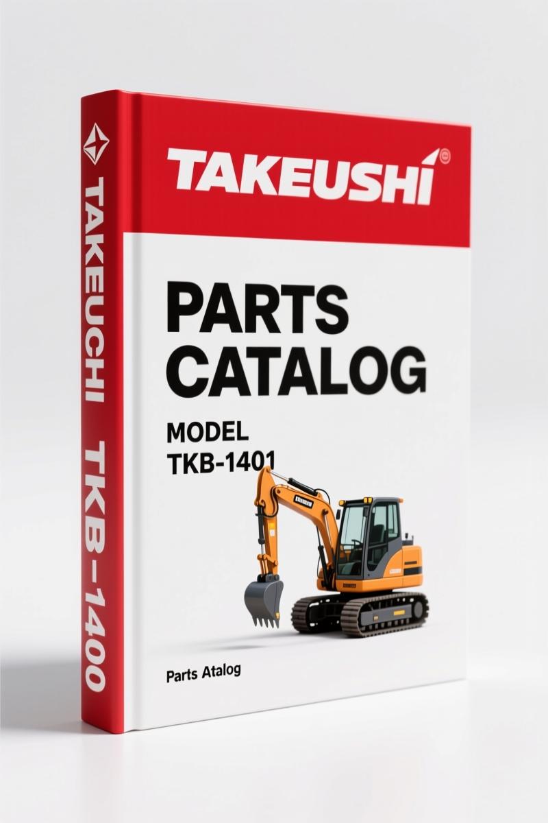 Takeuchi TKB-1401, TKB-1401S Parts Catalog – 36-Page OEM Reference