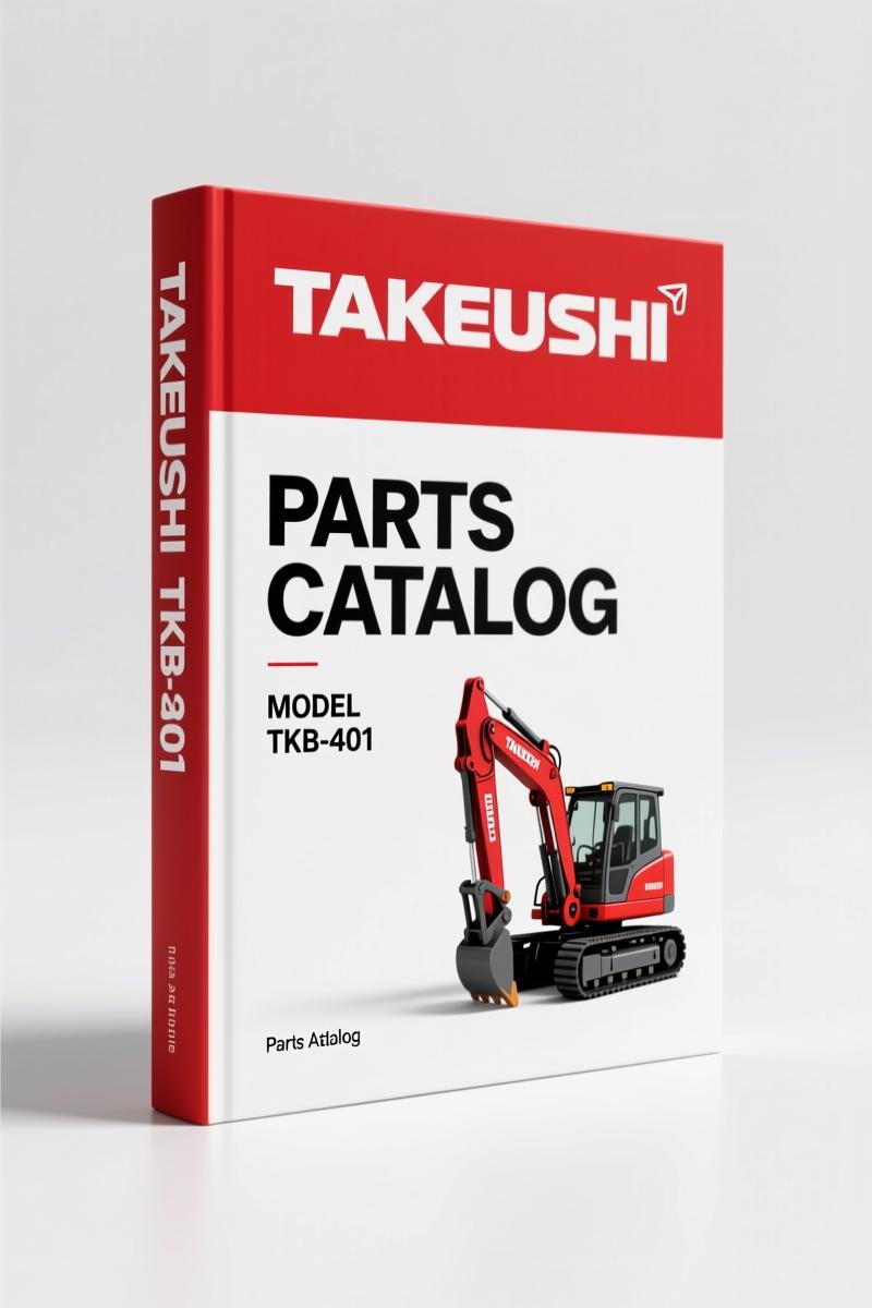 Takeuchi TKB-401, TKB-401S Parts Catalog – 36-Page OEM Reference