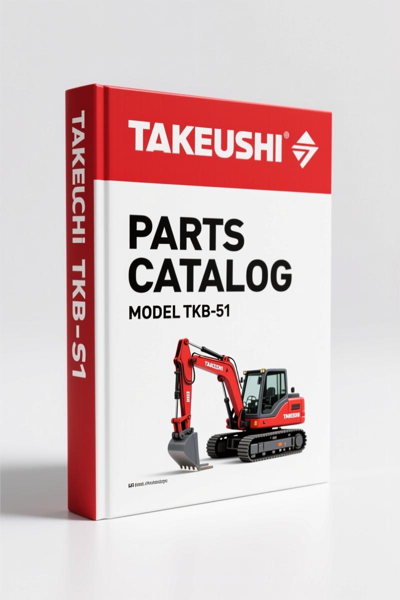 Takeuchi TKB-51, TKB-51S Parts Catalog – 36-Page OEM Exploded-View Index