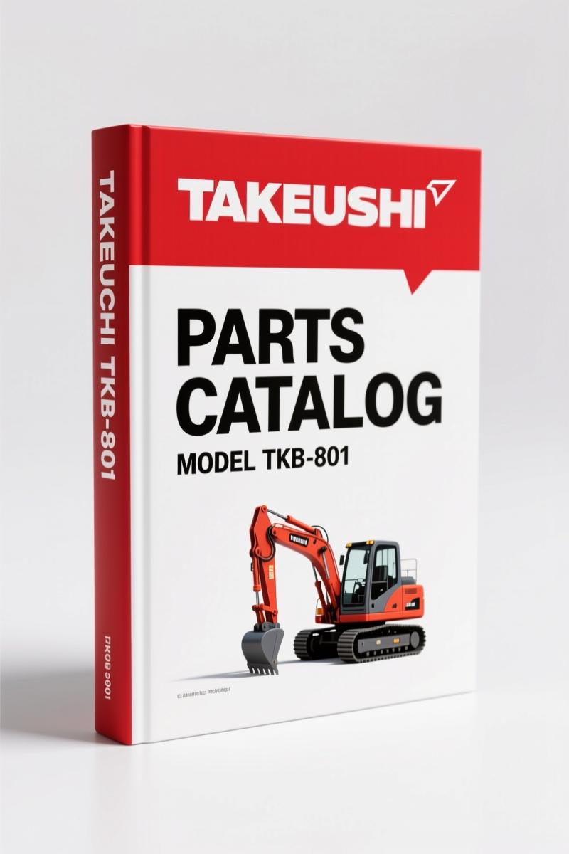 Takeuchi TKB-801, TKB-801S Parts Catalog – 32-Page OEM Parts Manual