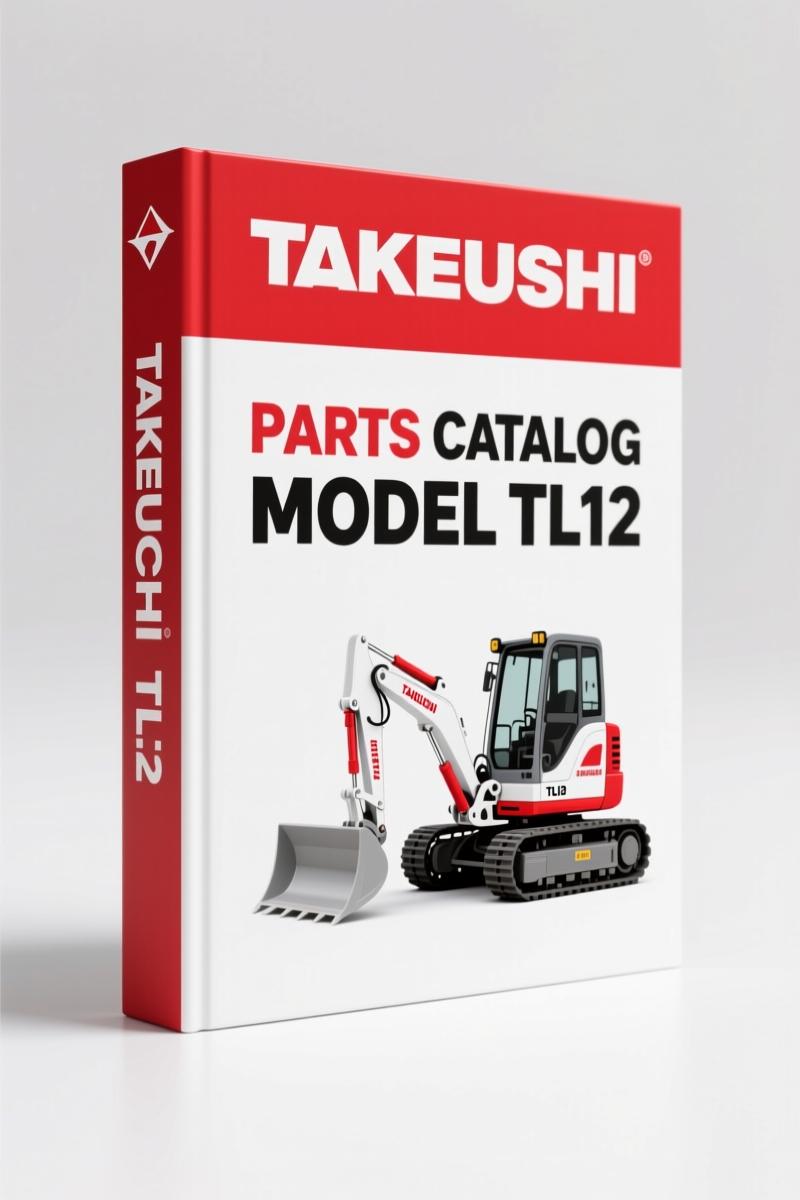 Takeuchi TL12 Parts Catalog – 353-Page OEM Parts Manual