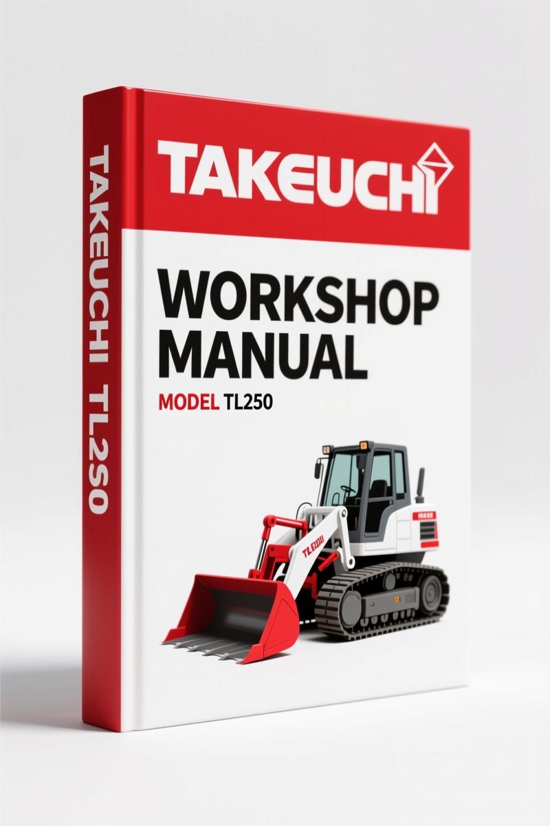 Takeuchi TL250 Parts Catalog – 451 Pages OEM Component Data