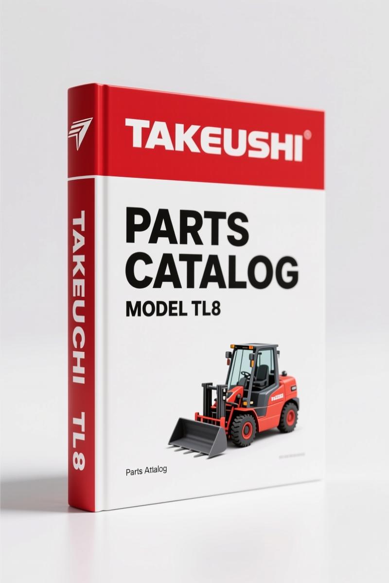 Takeuchi TL8 Parts Catalog – 233-Page OEM Exploded-View Reference