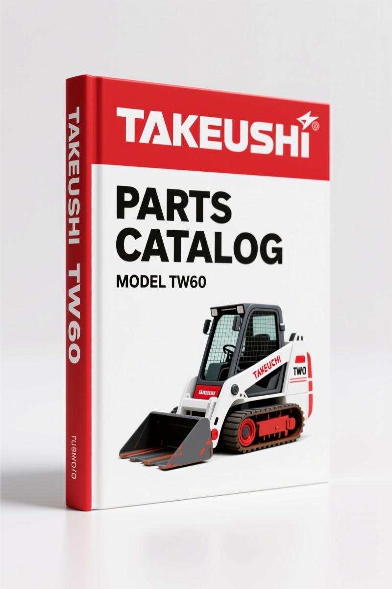 Takeuchi TW60 Parts Catalog – 118-Page OEM Exploded-View Index