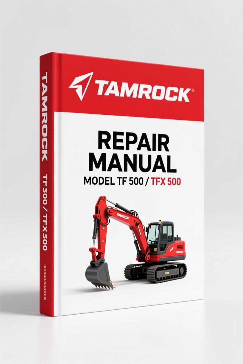 Tamrock TF 500, TFX 500 2005 Repair Manual – Factory Specs for Cylinder Feed