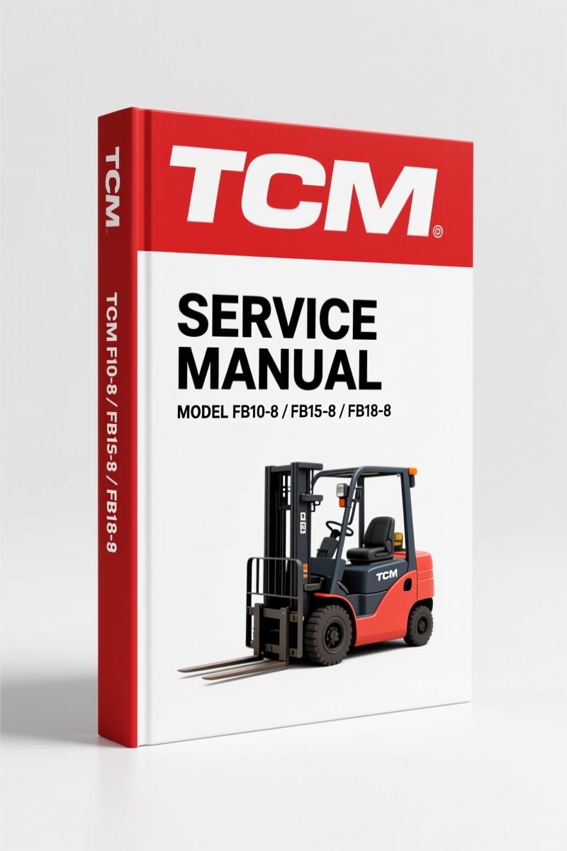 TCM FB10-8, FB15-8, FB18-8, FB20-8, FB25-8 Service Manual (259 pages)