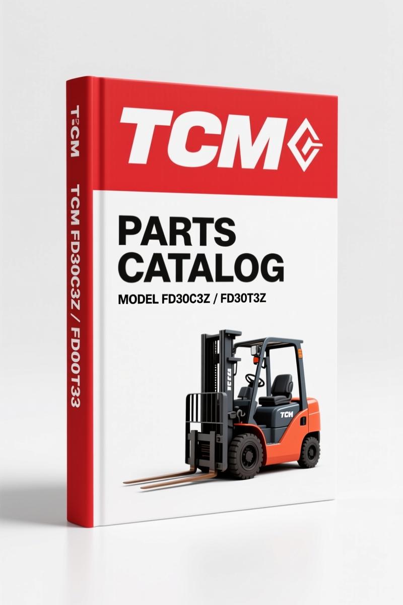 TCM FD30C3Z, FD30T3Z Parts Catalog – 432 Pages OEM
