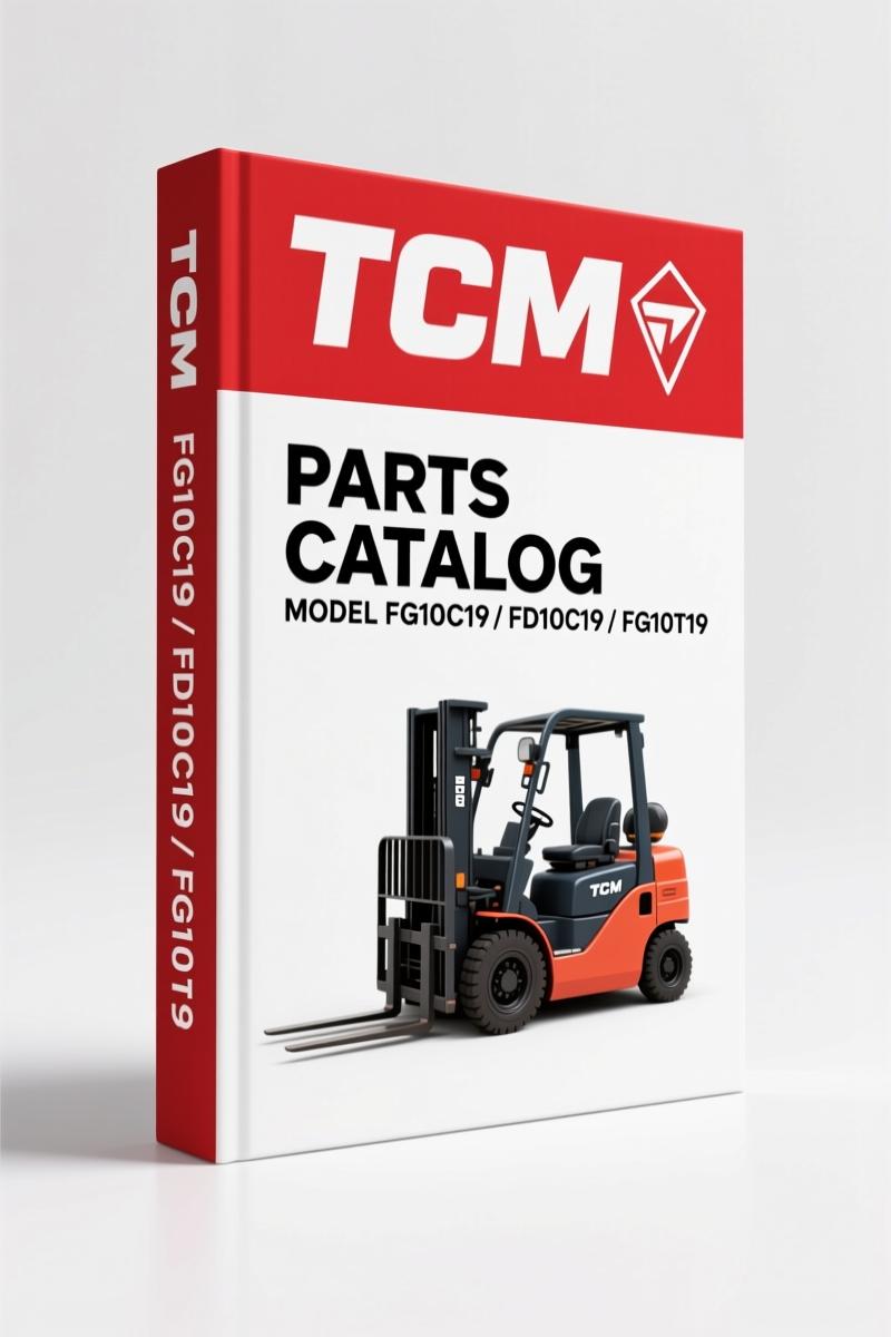 TCM FG10C19, FD10C19, FG10T19, FD10T19, FG15C19 Parts Catalog – 559 Pages OEM