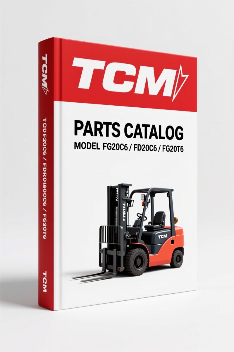TCM FG20C6, FD20C6, FG20T6, FD20T6, FG25C6 Parts Catalog – 238 Pages OEM