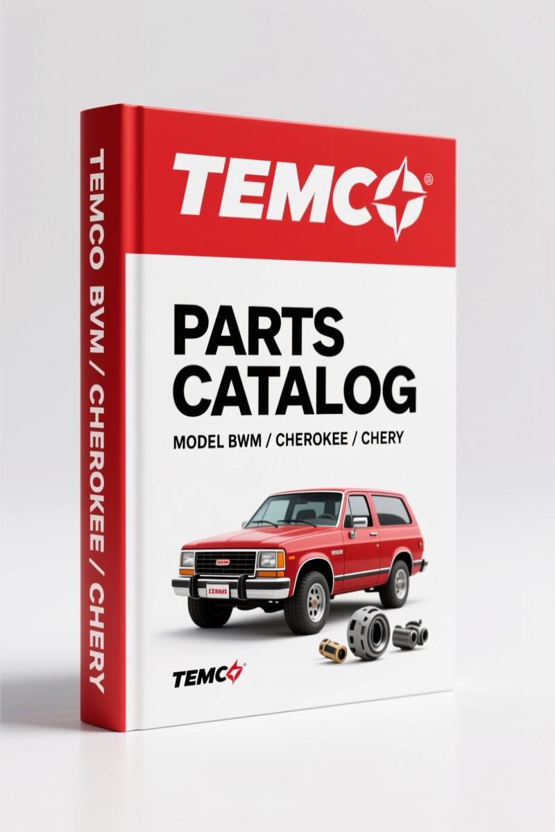 Temco BWM, CHEROKEE, CHERY Parts Catalog | 51 Pages OEM