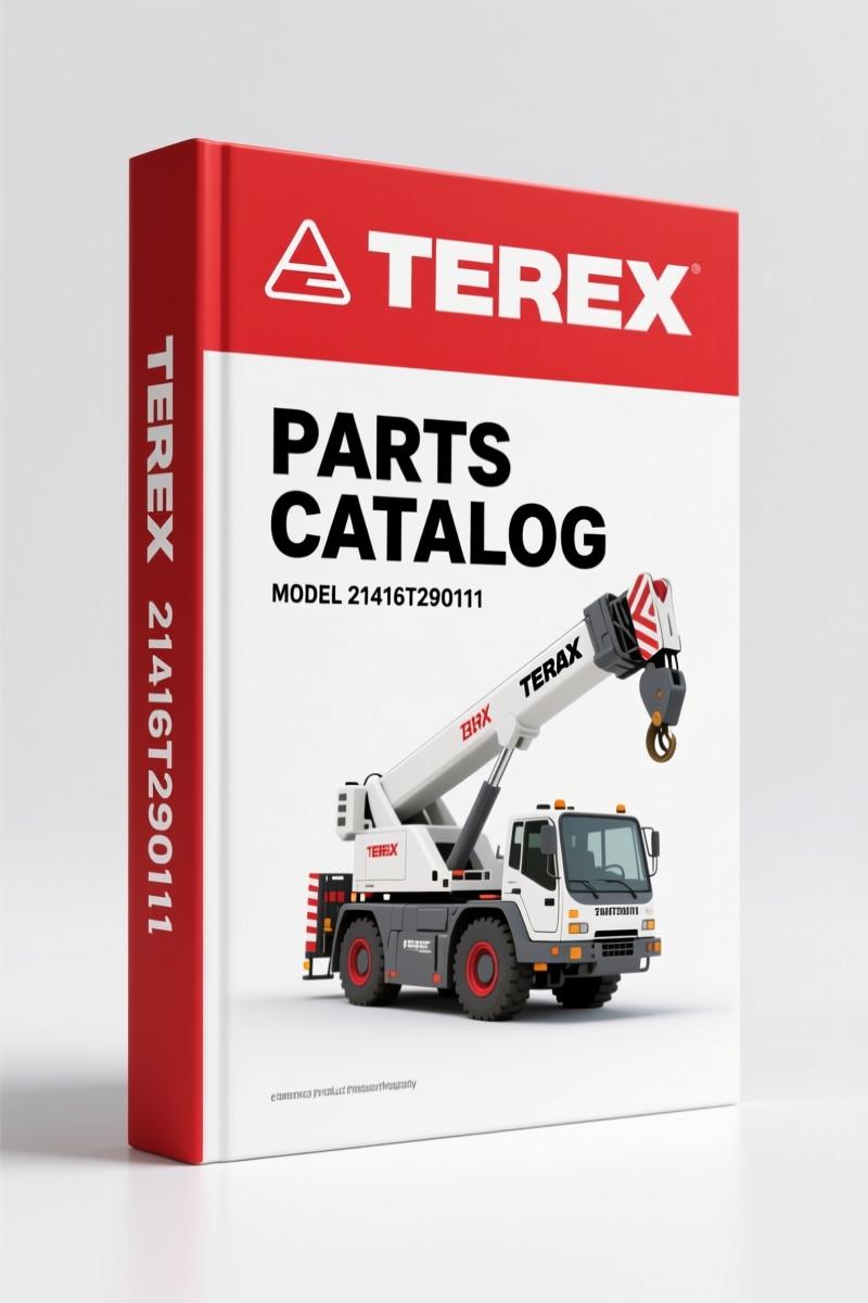 Terex 21416T290111 Parts Catalog – 361 Pages OEM Parts Identification