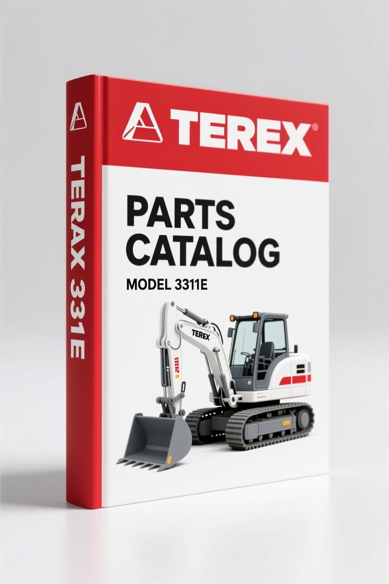 Terex 3311E Parts Catalog – 466 Pages Factory Part Numbers
