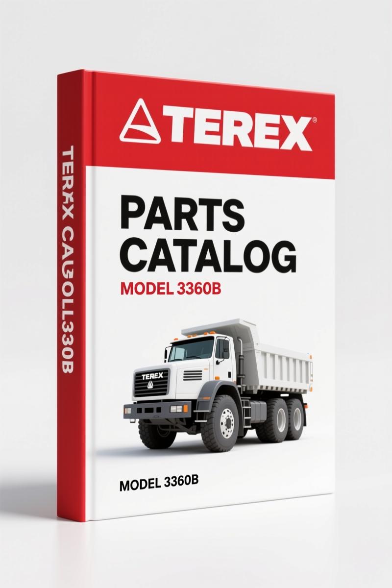 Terex 3360B 1998 Parts Catalog – 328-Page OEM Parts Data