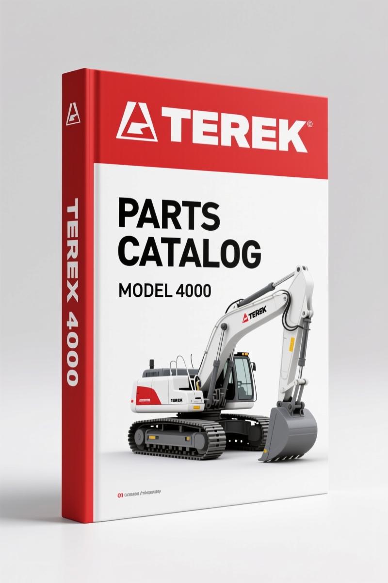 Terex 4000 1975 Parts Catalog – OEM Factory Part Number Index