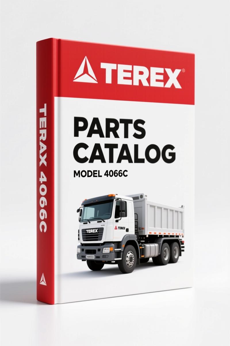 Terex 4066C 1999 Parts Catalog OEM 372 Pages