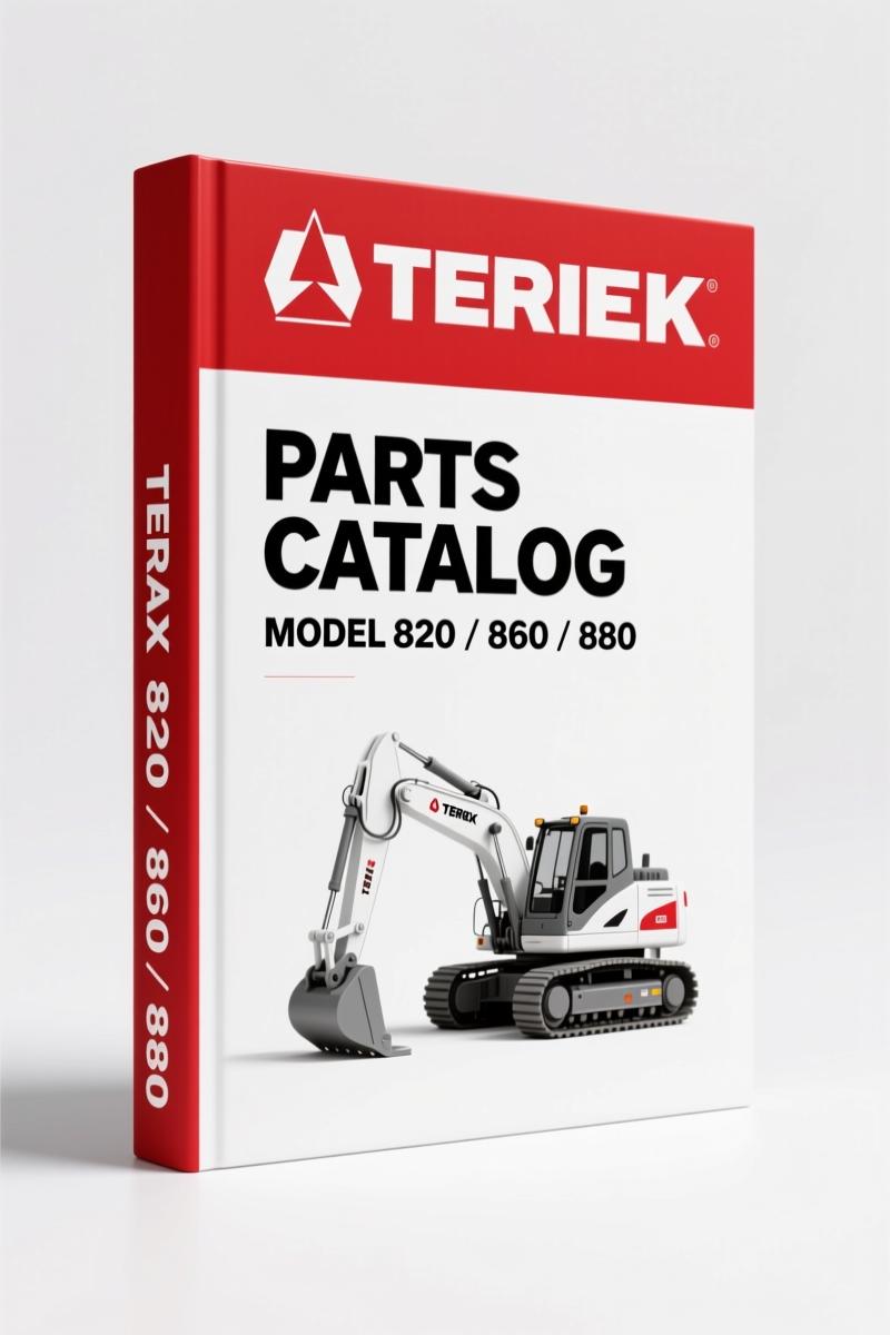 Terex 820-860-880-970-980 2008 Workshop Manual – 1579 Pages OEM