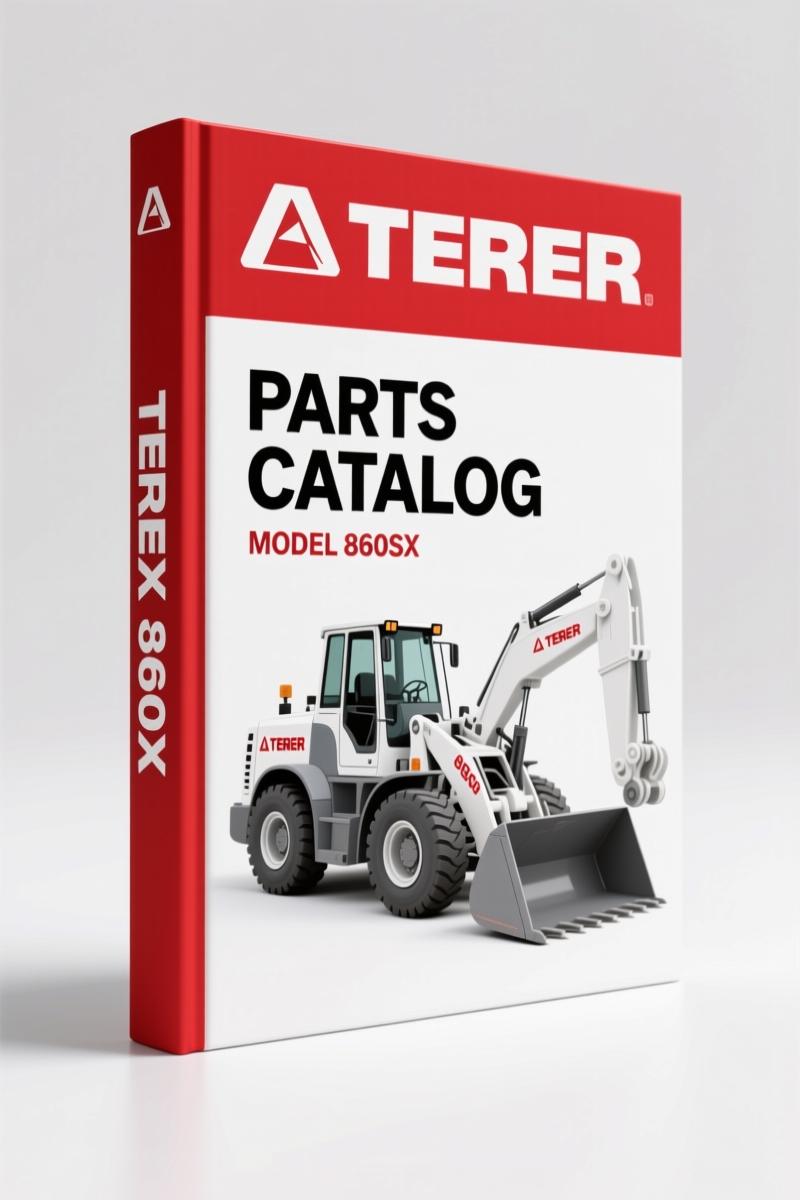 Terex 860SX 2010 Parts Catalog – 2367 Pages OEM Factory Index