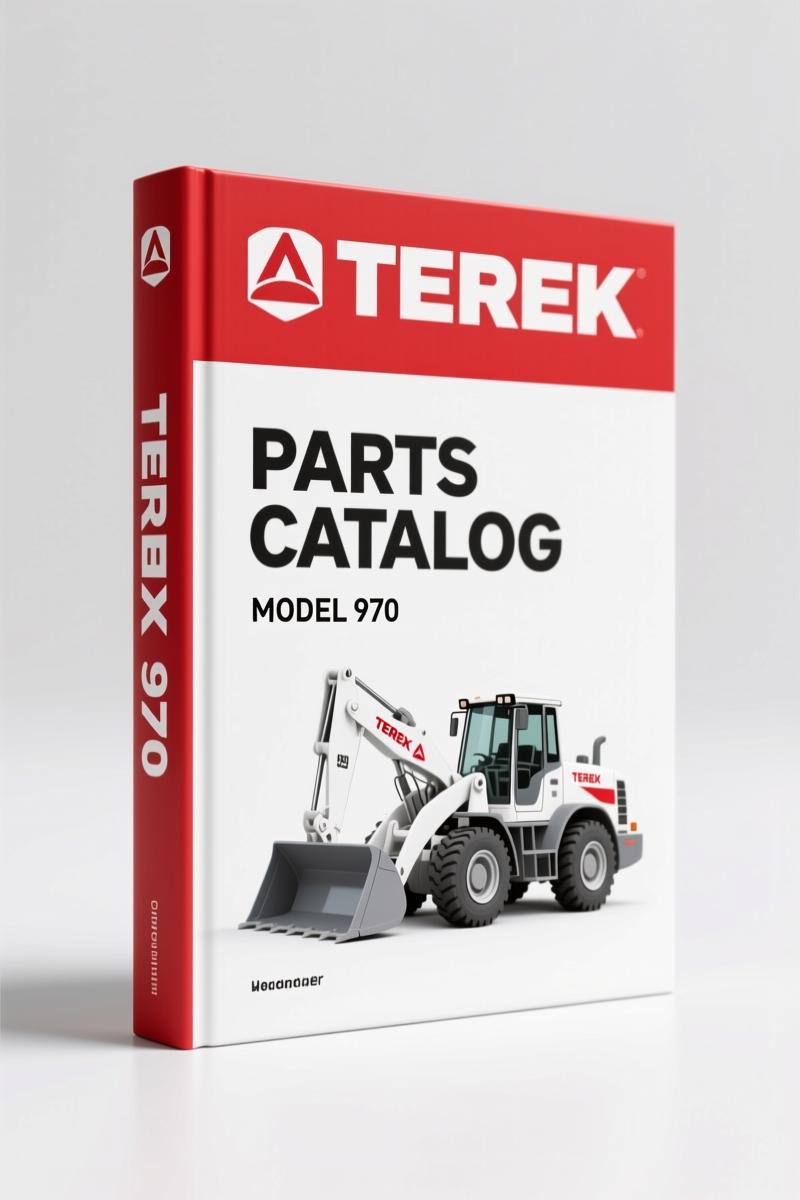 Terex 970 2010 Parts Catalog – 2161 Pages OEM Parts Breakdown
