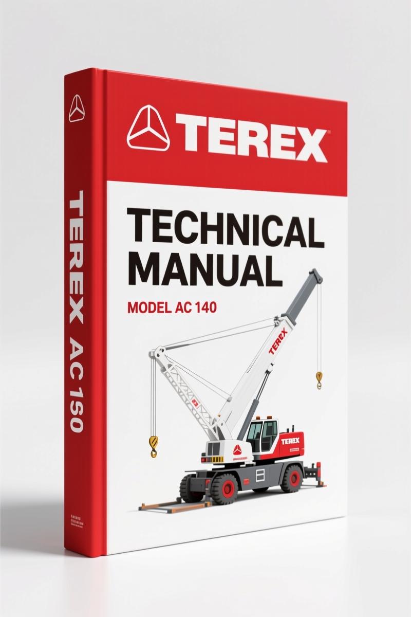Terex AC 140 Technical Manual – Factory Specs for Mobile Crane Maintenance