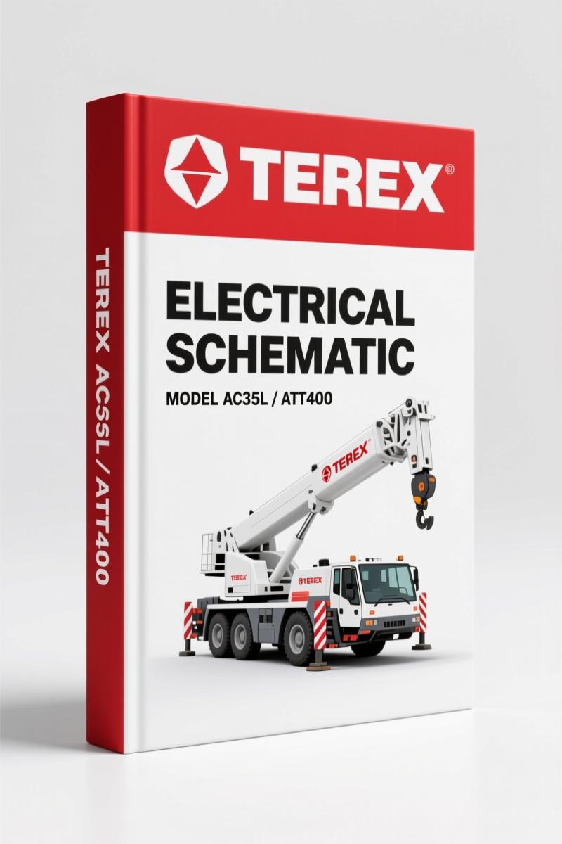 Terex AC35L, ATT400 2006 Electrical Schematic – Official Factory Wiring