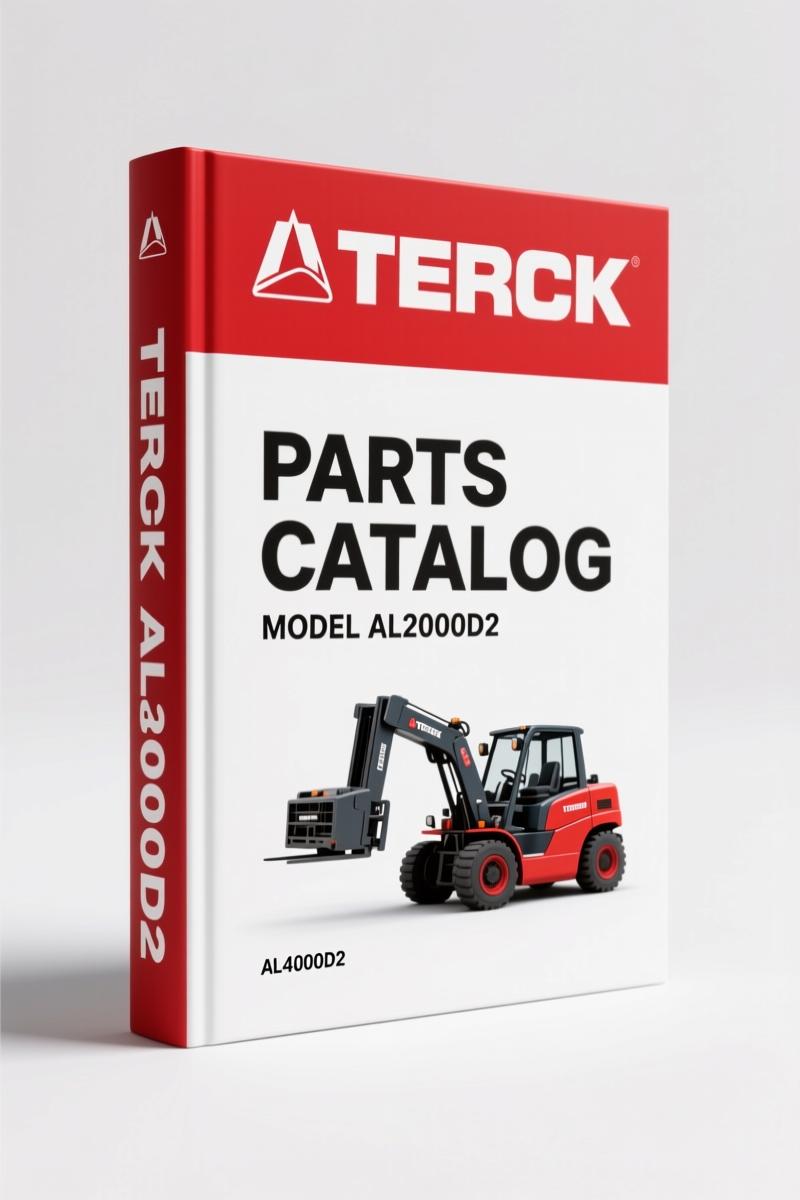 Terex AL4000D2 2008 Parts Catalog – OEM Factory Diagrams