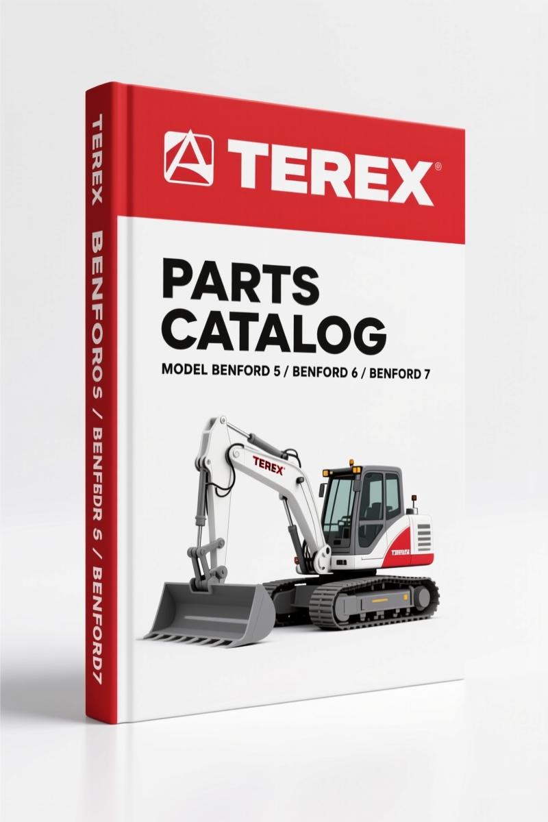 Terex Benford 5, 6, 7 1997 Parts Catalog – OEM Factory Specs