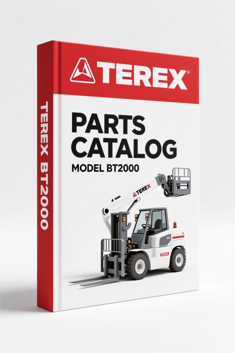 Terex BT2000 Parts Catalog – 112-Page OEM Component Reference