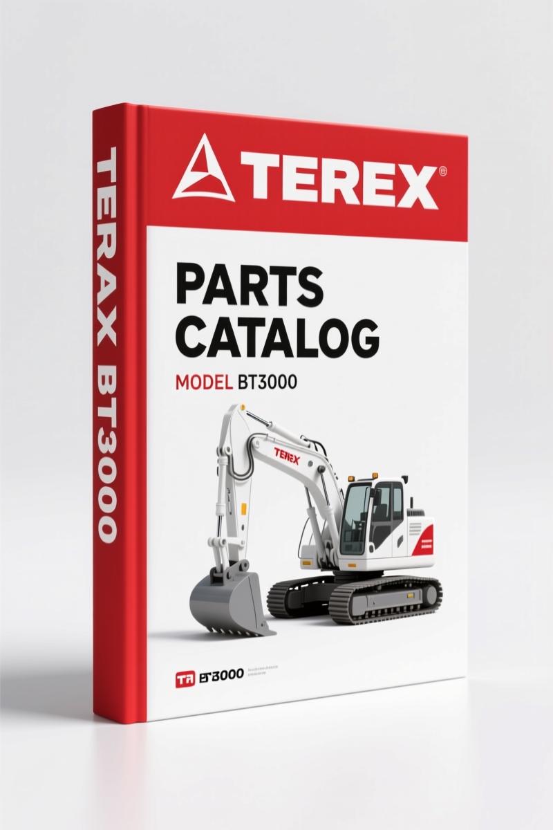 Terex BT3000 Parts Catalog – 114 Pages OEM Part Identification