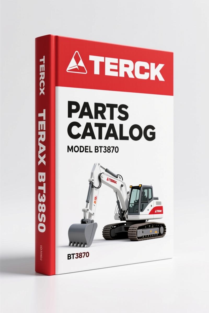 Terex BT3870 Parts Catalog – 266 Pages OEM Parts Manual