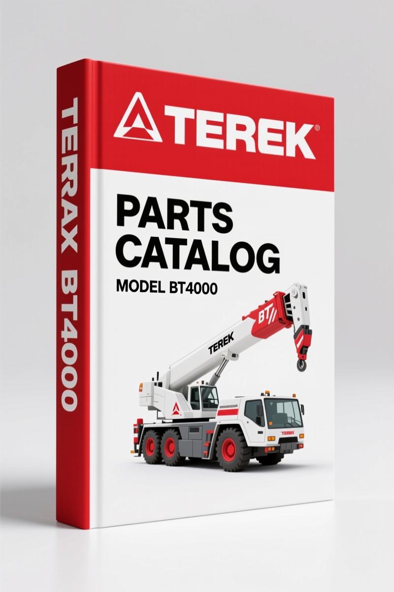 Terex BT4000 2007 Parts Catalog – OEM Part Number Identification