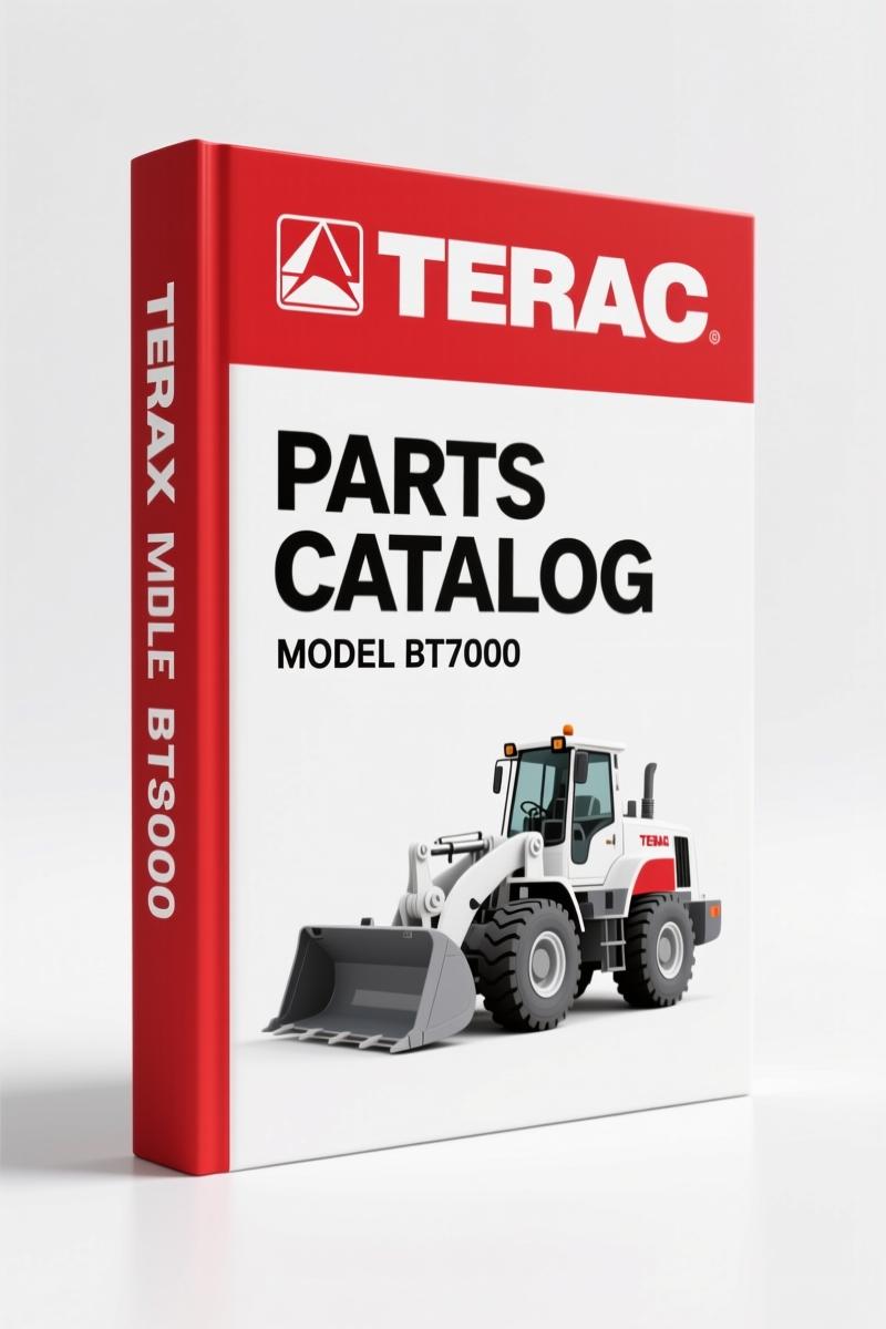 Terex BT7000 2007 Parts Catalog – OEM Parts Identification for Cranes