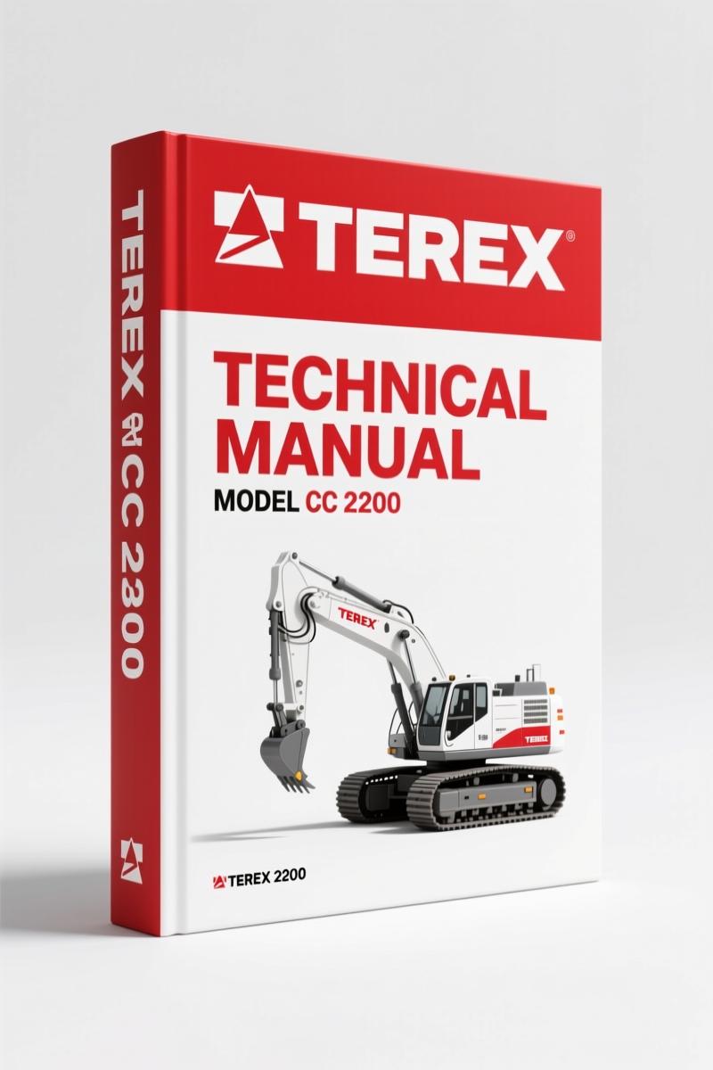 Terex CC 2200 Technical Manual – Factory Specs & Lifting Capacities