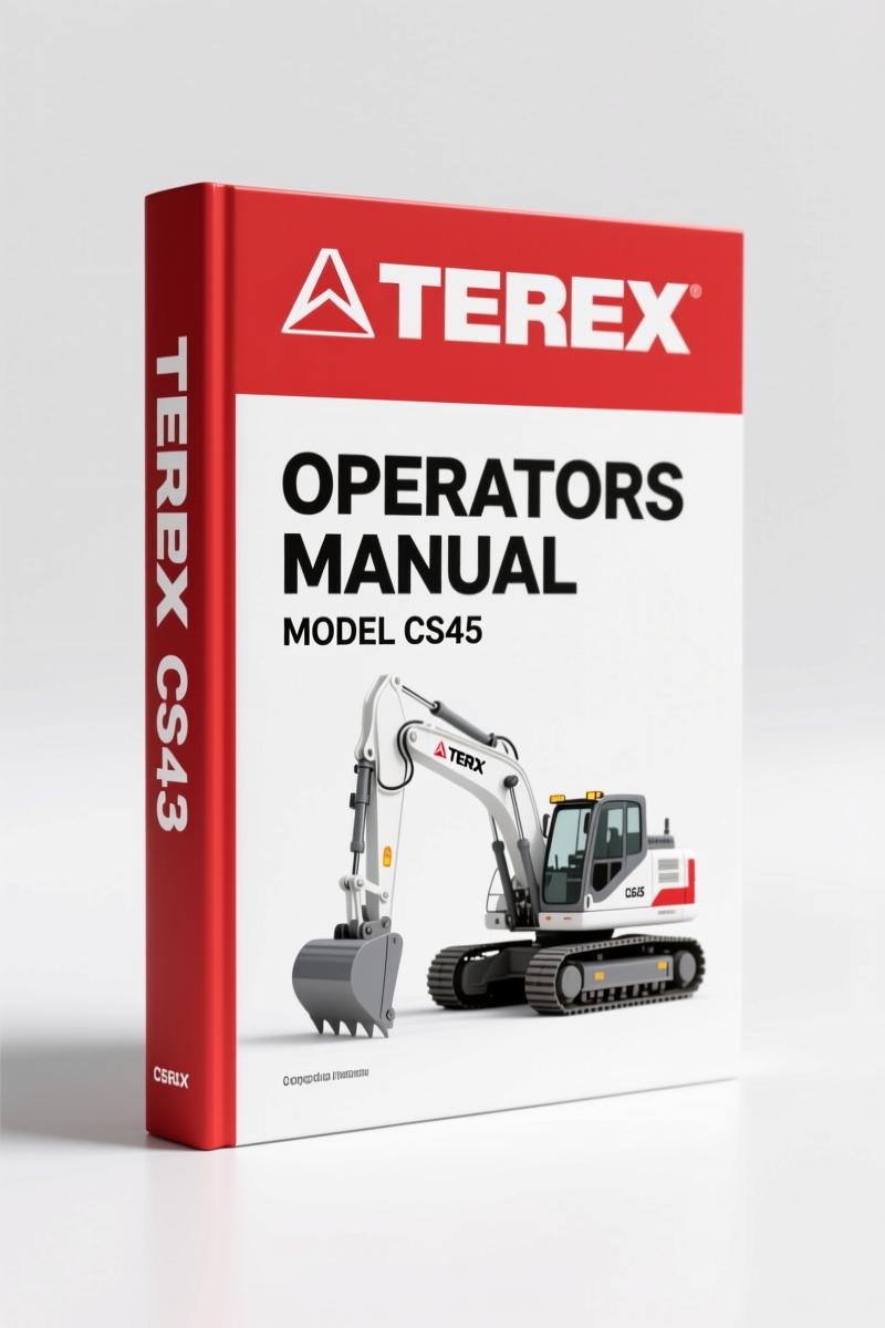 Terex CS45 Operators Manual – 778 Pages of Factory Specifications