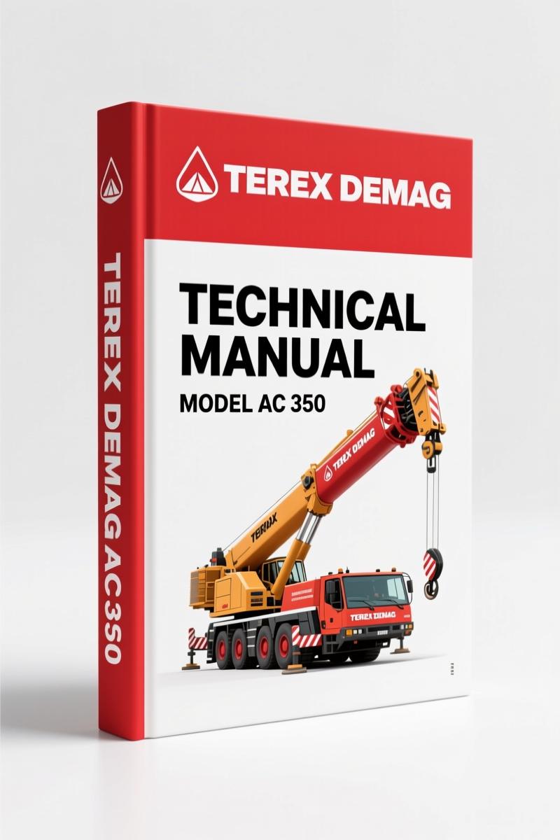 Terex Demag AC 350 Technical Manual – 2440 Pages of OEM Specs