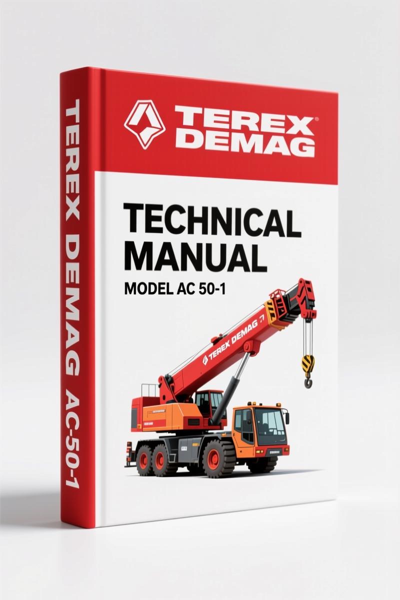 Terex Demag AC 50-1 Technical Manual – 1714 Pages of OEM Specs