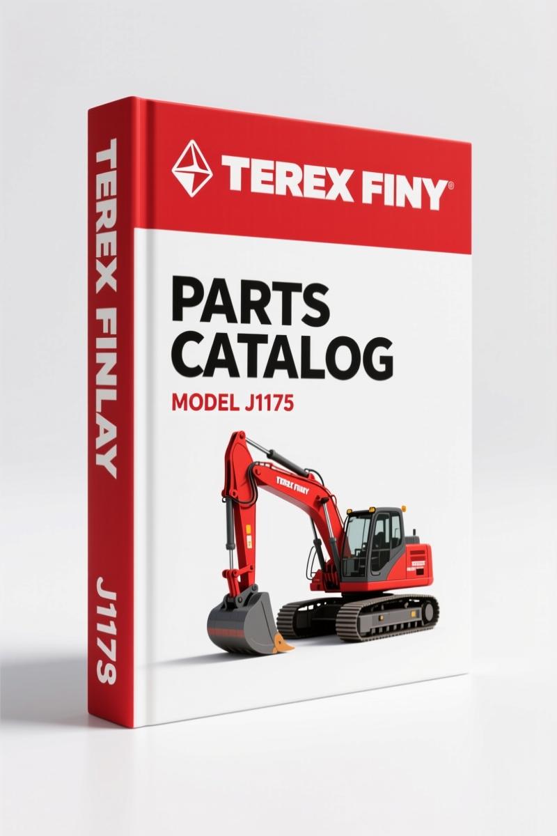 Terex Finlay J1175 Parts Catalog – 190 Pages OEM